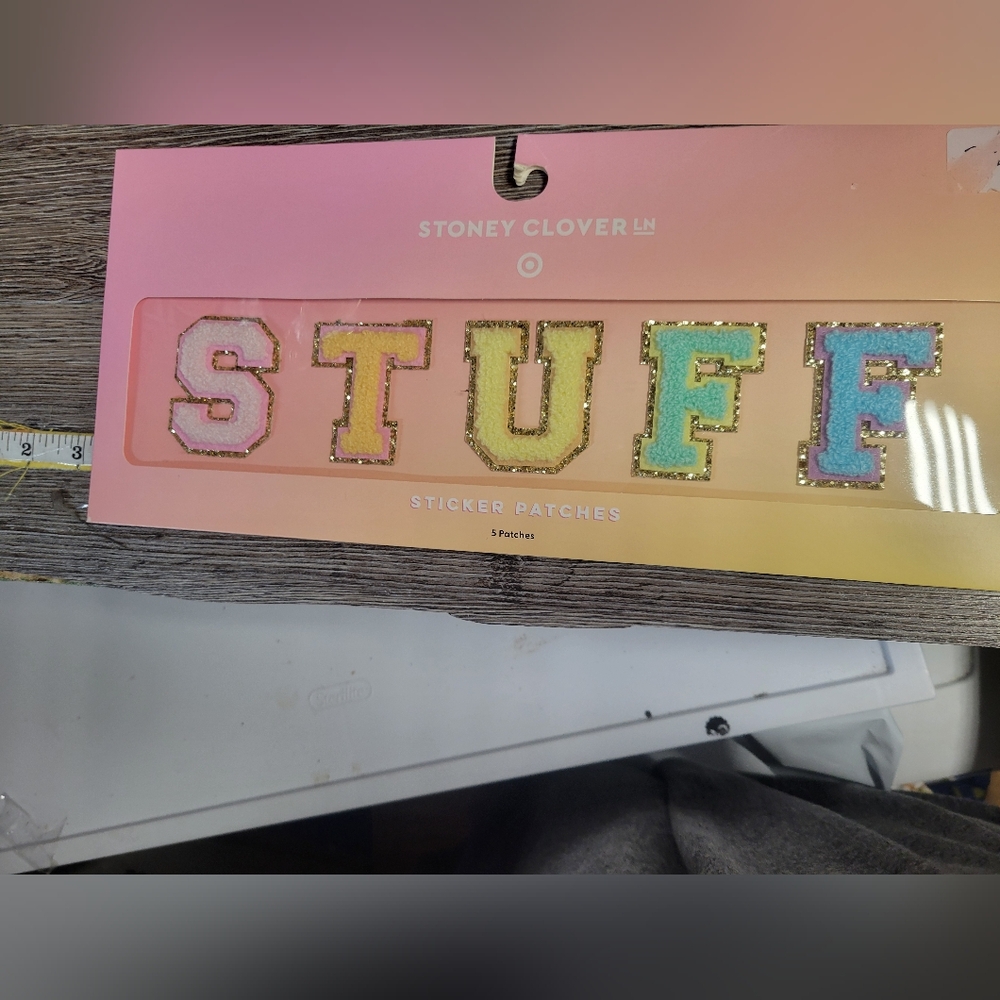 Stoney‎ Clover Lane Pastel 'STUFF' Sticker Patches